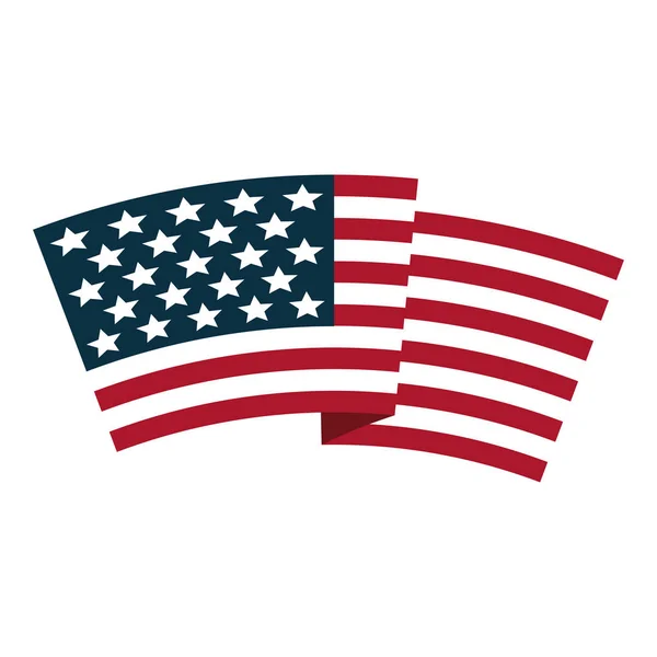 Spojené státy vlastenecké symbol — Stockový vektor