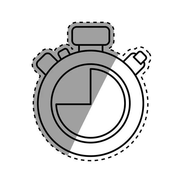Geïsoleerde chronometer timer — Stockvector