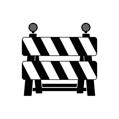 İnşaat bariyer altında