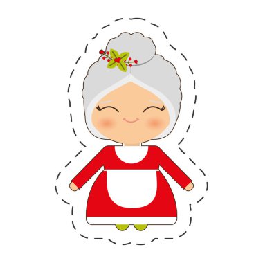 sevimli Bayan Noel Noel kesme hattı