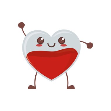 Kawaii kalp kan kristal