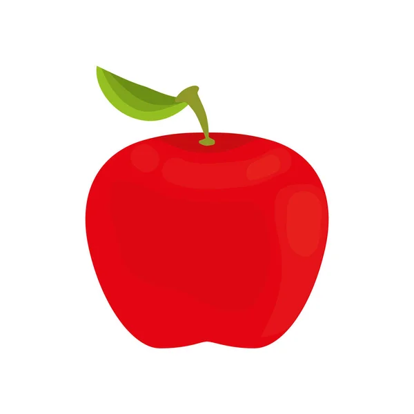 Sladké ovoce ikonu Apple — Stockový vektor