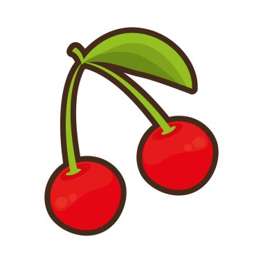 kiraz meyve sağlıklı simge