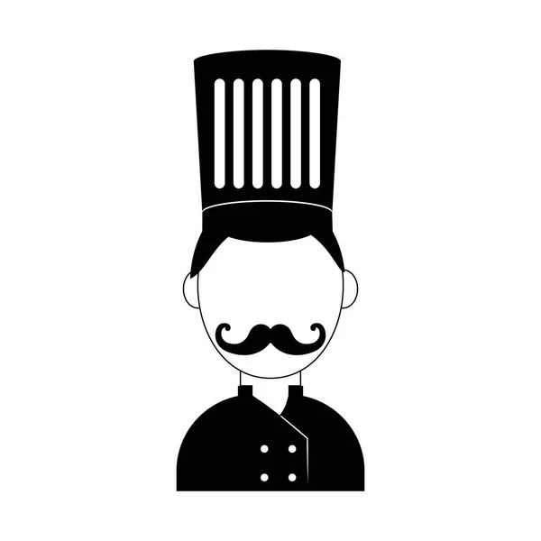 Chef personaje de dibujos animados — Archivo Imágenes Vectoriales