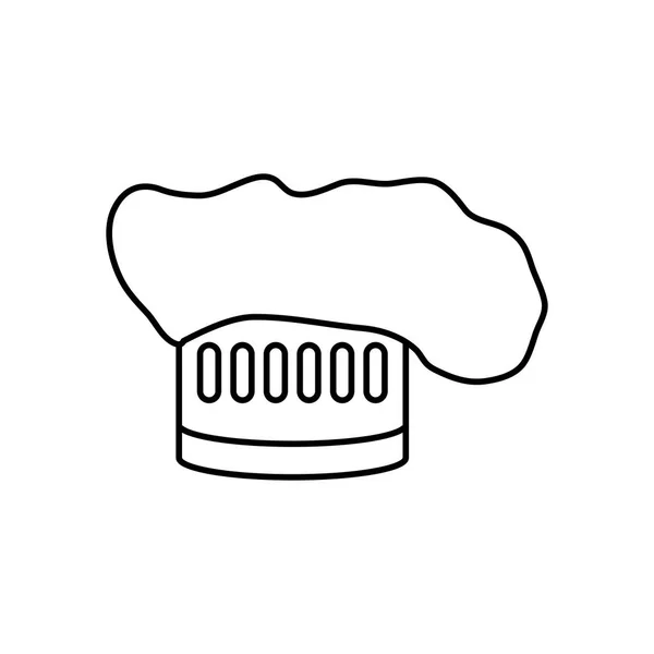 Chef hat symbol — Stock Vector