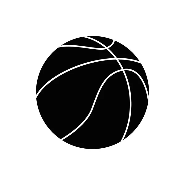 Basquete jogo esporte — Vetor de Stock