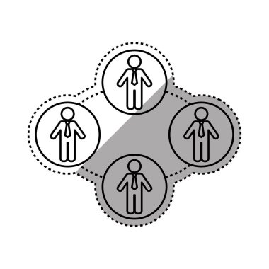 İşadamı executive piktogram