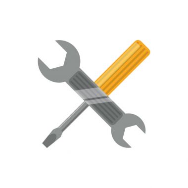 İnşaat araçlar simgesi