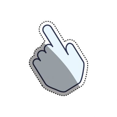 El tıklayın simgesi