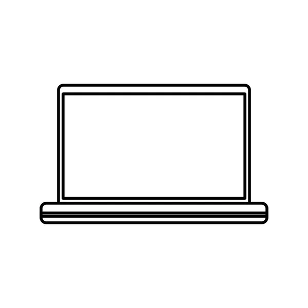 Laptop PC-Technologie — Stockvektor