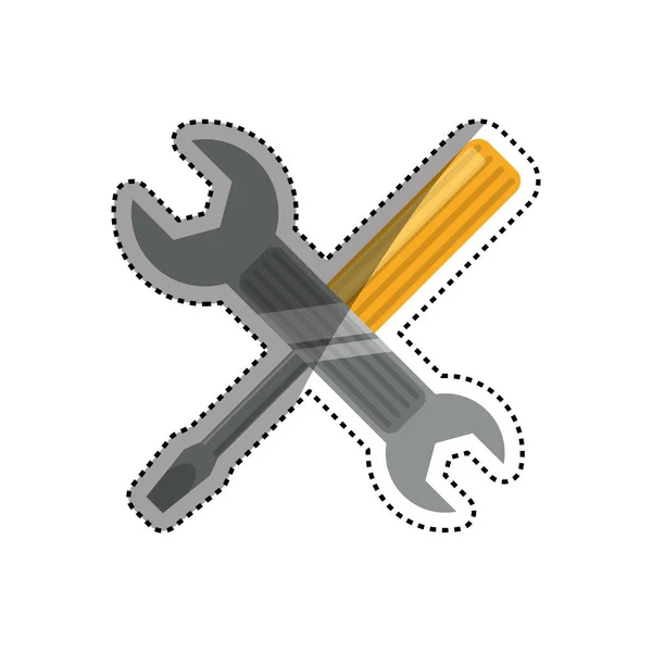 Construction tool isolated — Stock Vector