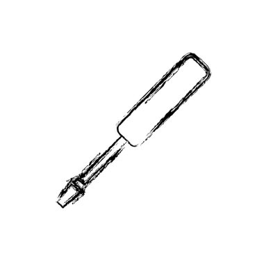 İzole inşaat aracı