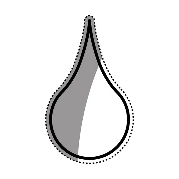 Goutte d'huile de pétrole — Image vectorielle