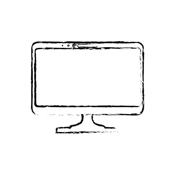 Technologia ekranu komputerowego — Wektor stockowy