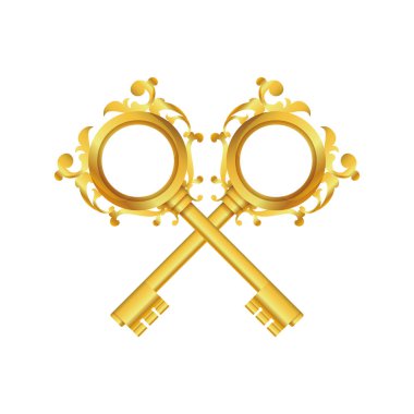 Vintage lüks tuşları