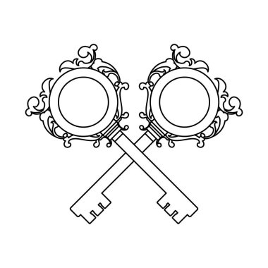 Vintage lüks anahtar