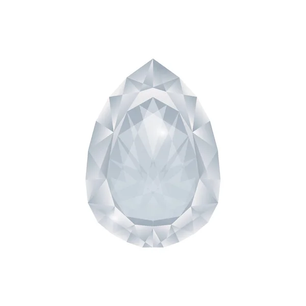 Diamante de luxo jóias — Vetor de Stock