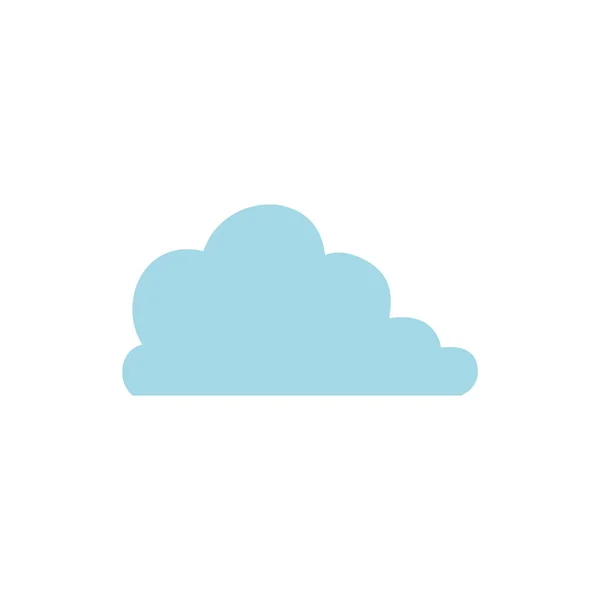 Technologie de cloud computing — Image vectorielle