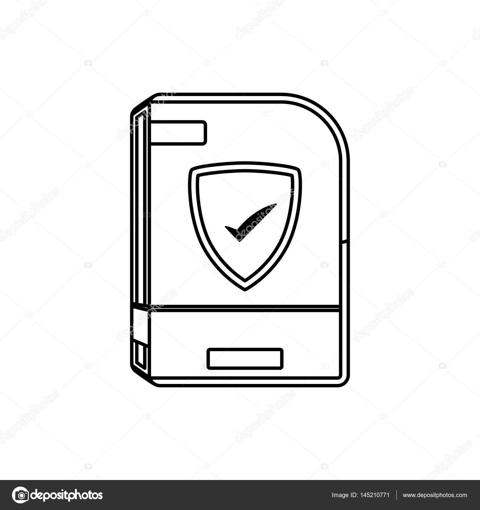 Line Drawing Software For Pc : Boîte de logiciel informatique — image vectorielle djv