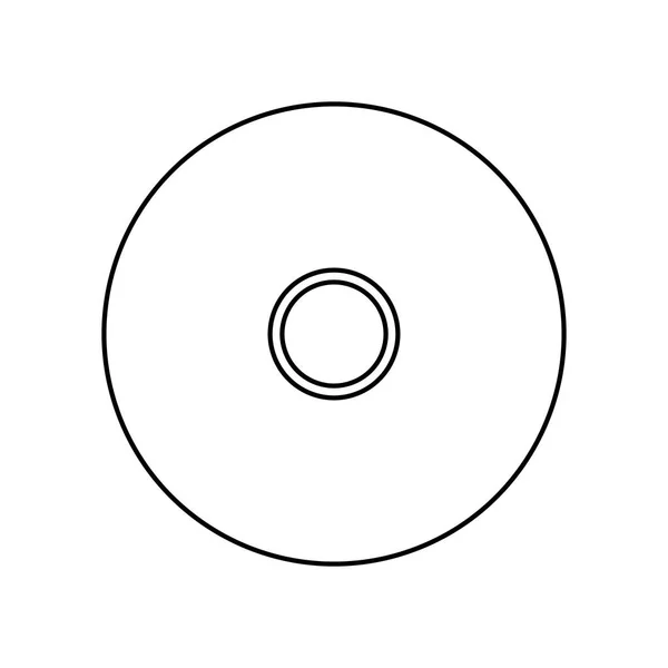 Програмне забезпечення для компакт-дисків комп'ютера — стоковий вектор
