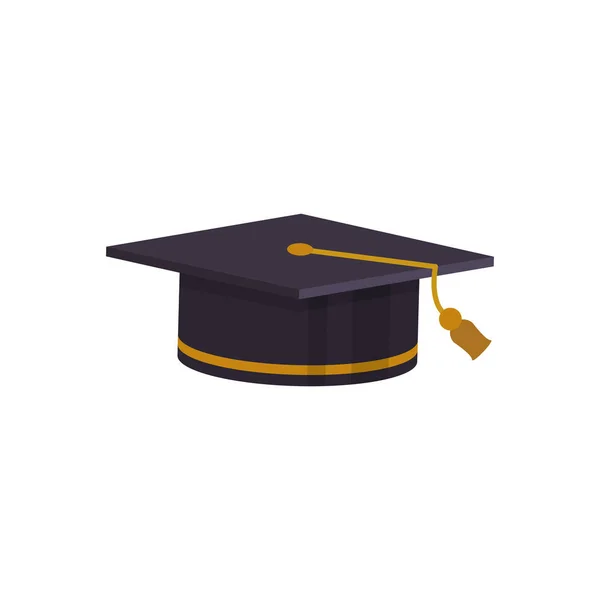 Chapeau de graduation étudiant — Image vectorielle