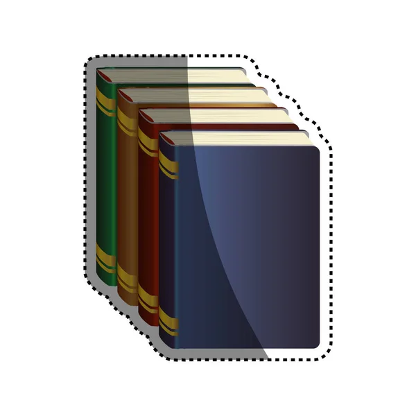 Livres et éducation — Image vectorielle