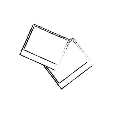 anlık fotoğraf izole