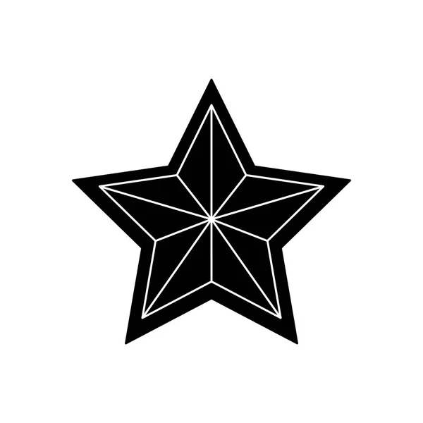 Star award symbol — Stock Vector