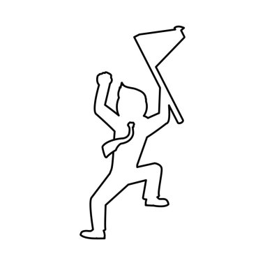 Başarılı yönetici iş adamı