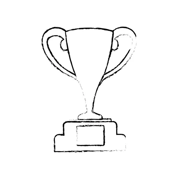 Campeonato de copa de trofeo — Vector de stock