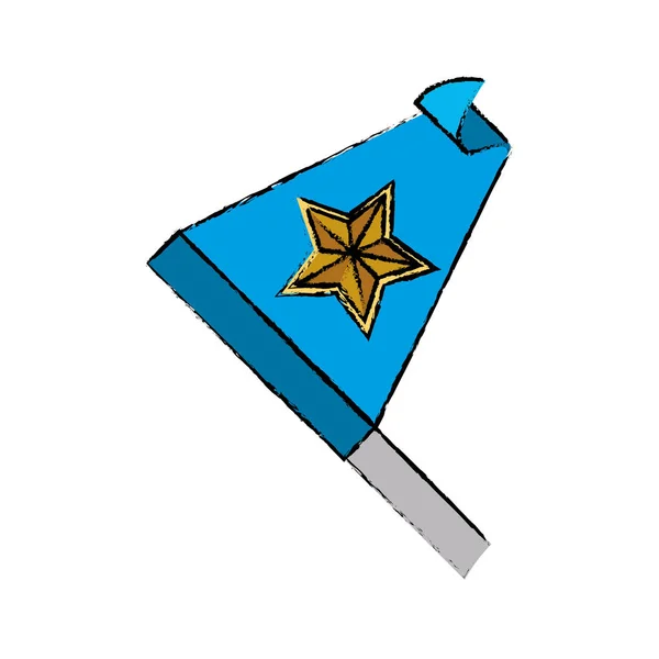 Flag or pennant — Stock Vector