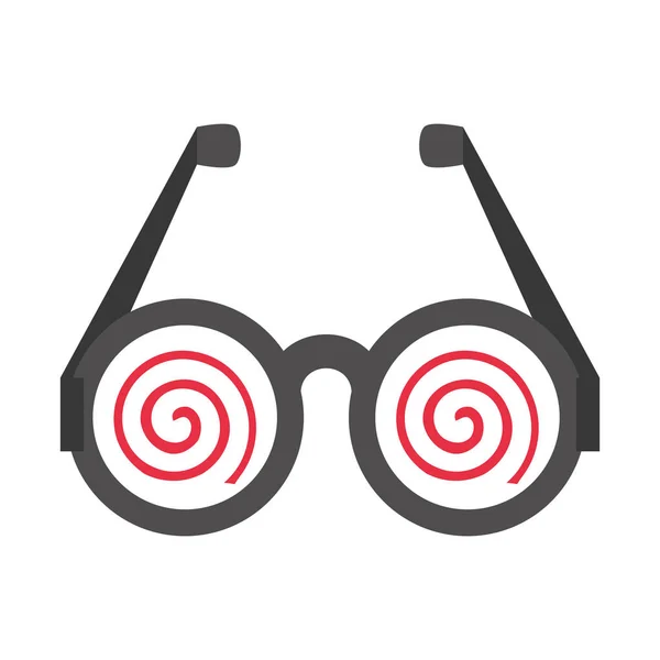 Óculos engraçados idiotas de abril — Vetor de Stock
