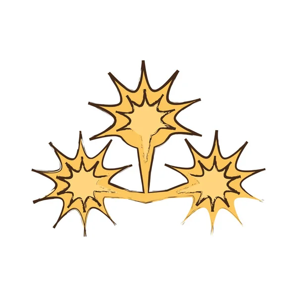 Звезда апрель дурацкий образ — стоковый вектор