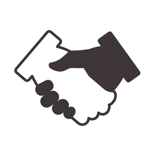 握手协议符号 — 图库矢量图片