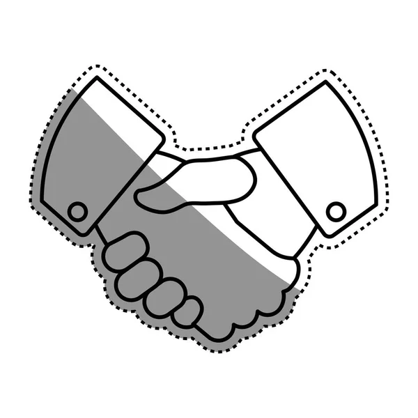 Handshake deal symbol — Stock vektor