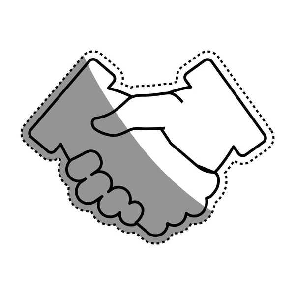 Handshake deal symbol — Stock vektor