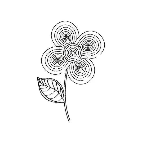 Эскиз цветочного оформления — стоковый вектор
