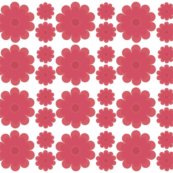 Blume dekorative nahtlose Muster Design — Stockvektor