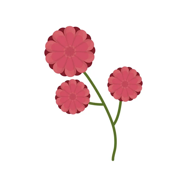 Květinový pobočky na jaře ikona — Stockový vektor