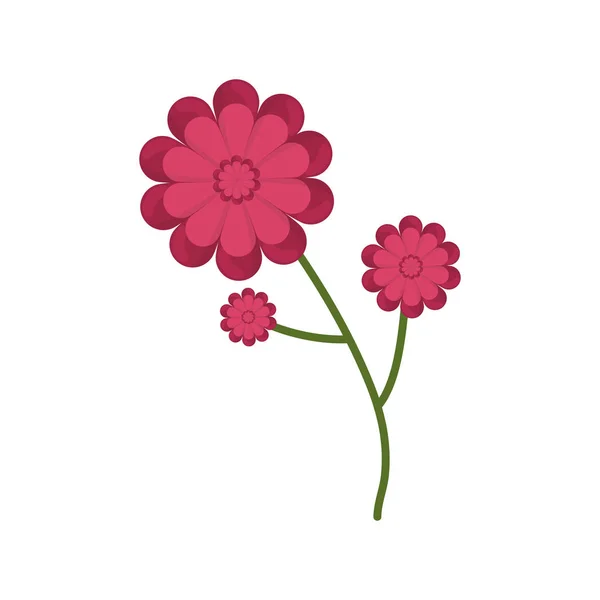 Весняна іконка з квіткової гілки гербери — стоковий вектор