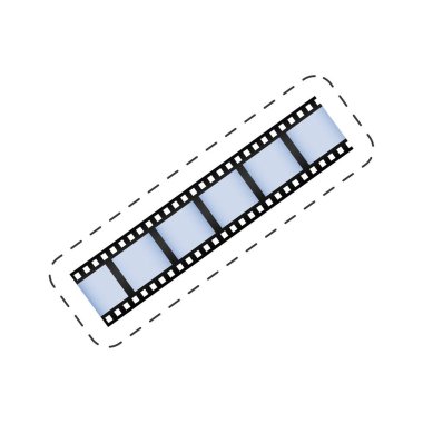 Film şeridi rulo film görüntü