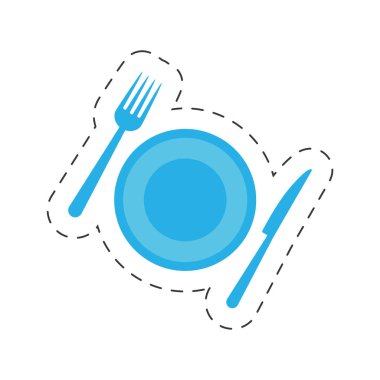 Restoran otel tabak çatal bıçak