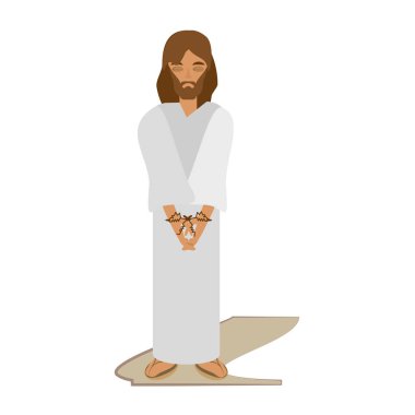 İsa Mesih mahkum ölüm - crucis üzerinden