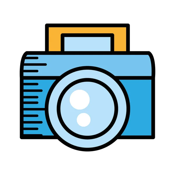 Photo camera picture image — Stock Vector