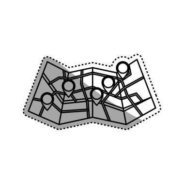 Harita şehir ubication