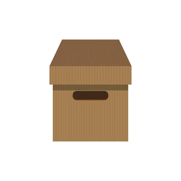Paket pengiriman kotak - Stok Vektor