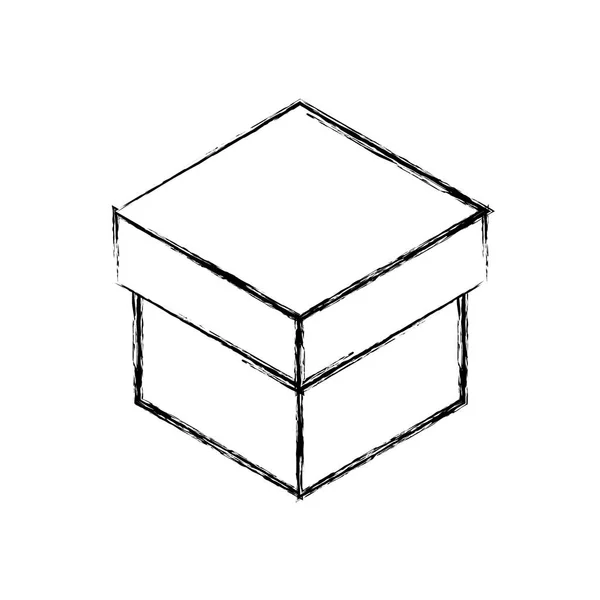 Vak leveringspakket — Stockvector