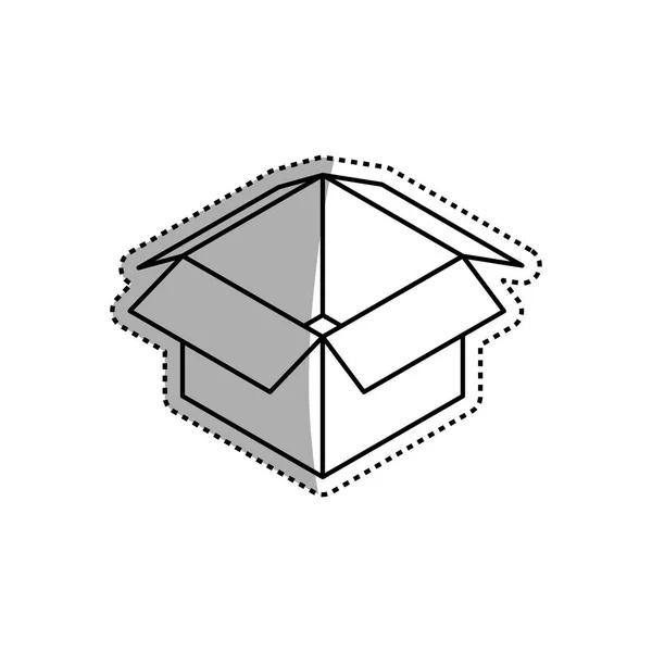 Пакет доставки коробки — стоковый вектор