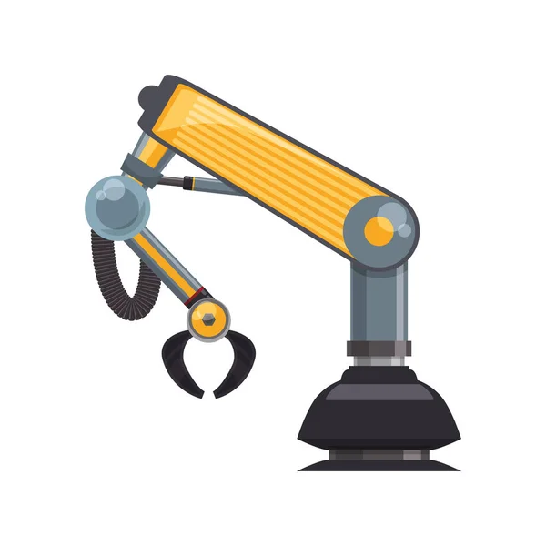 Robotik Kol teknoloji — Stok Vektör