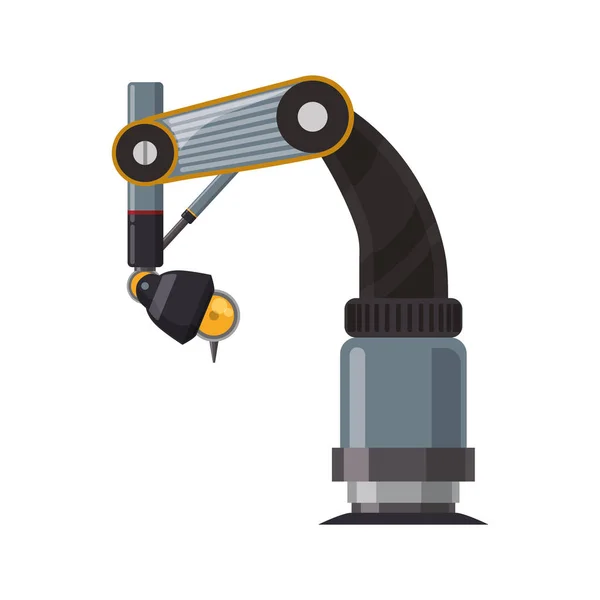 Tecnología de brazo robótico — Archivo Imágenes Vectoriales